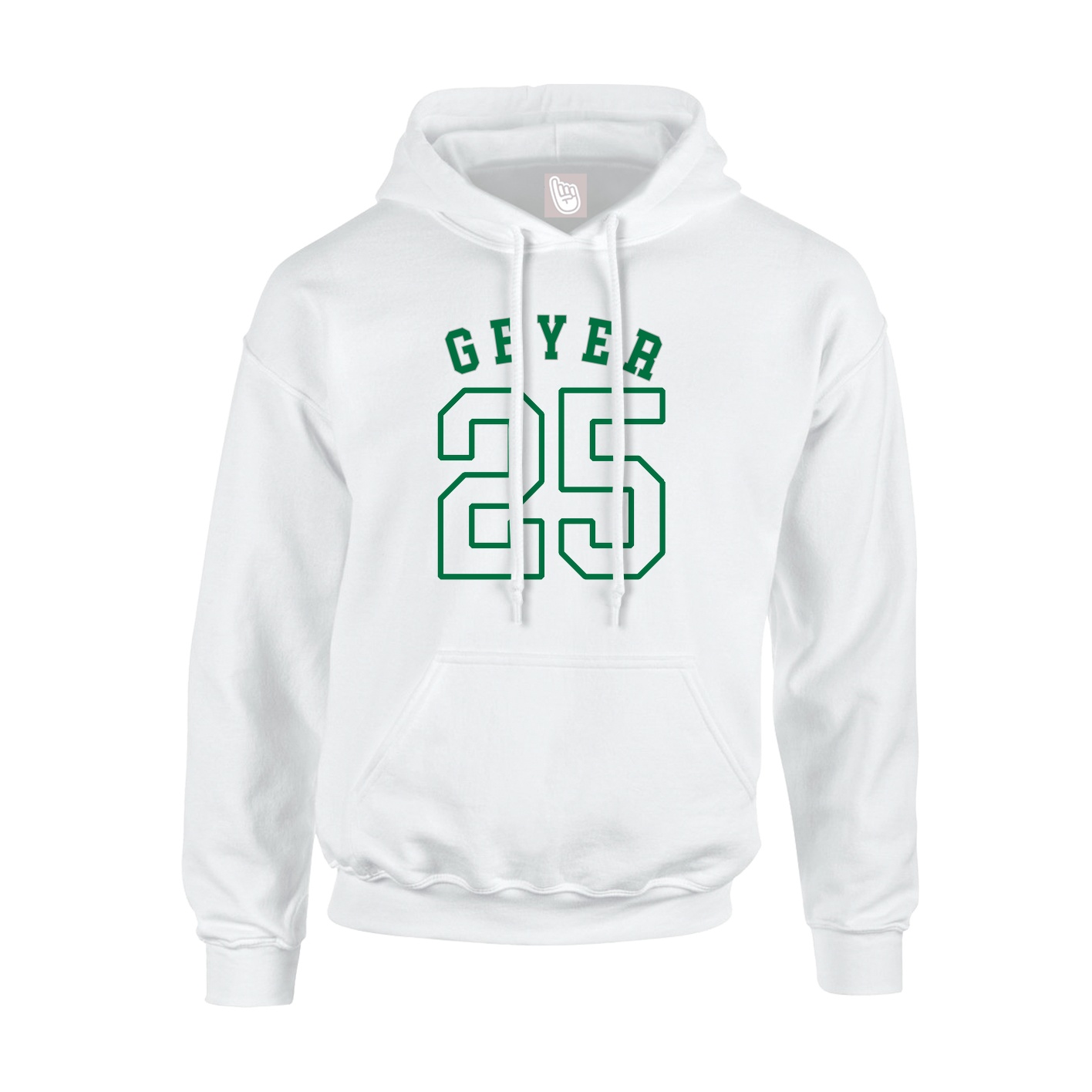 Hoodie — Shirsey Arch in White