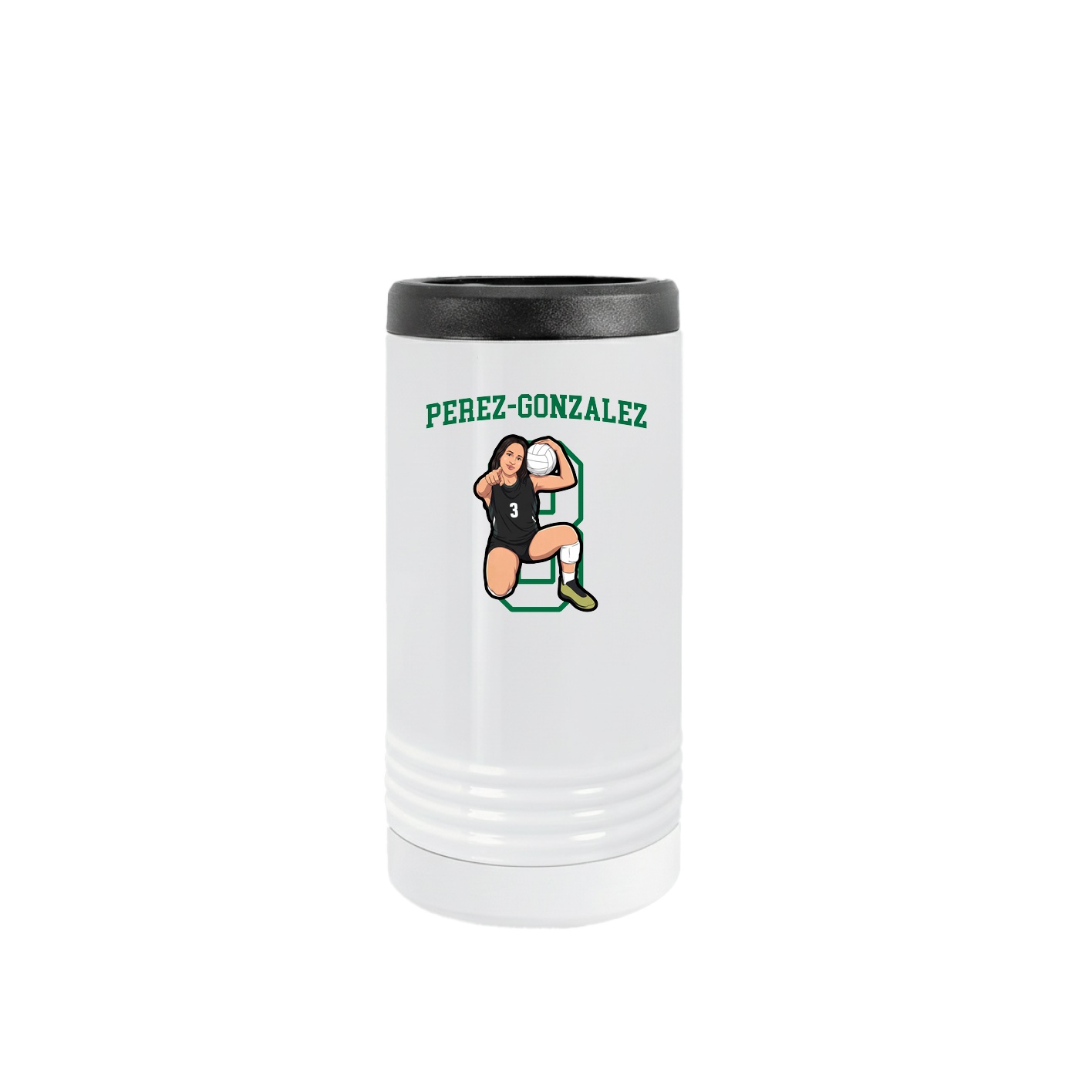 Slim Beverage Holder — Shirsey in White