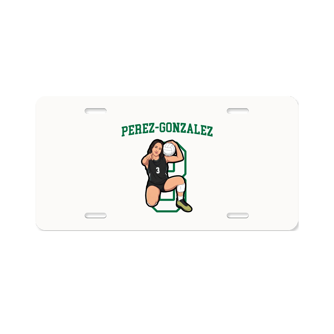 License Plate — Shirsey in Classic