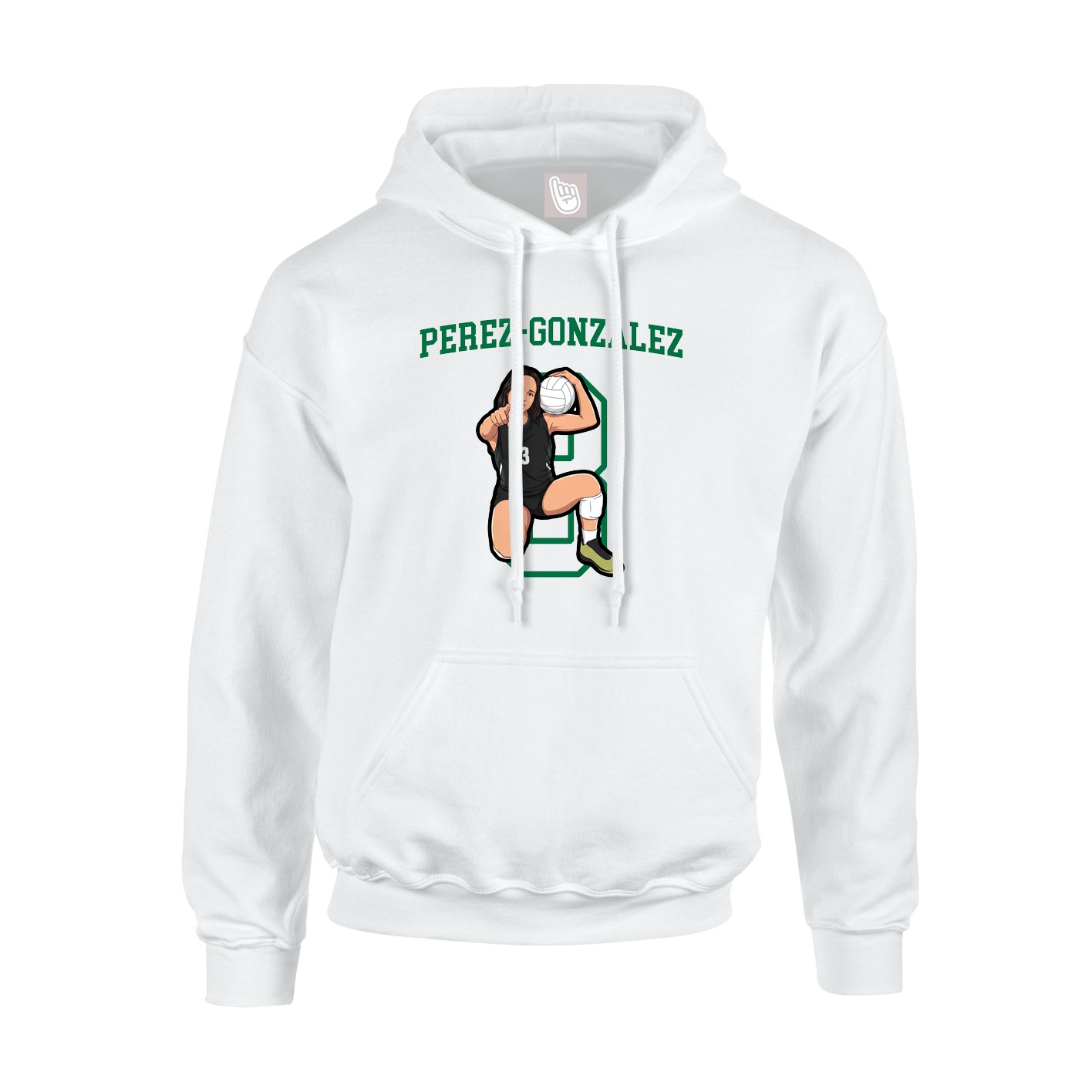 Youth Hoodie — Shirsey in White