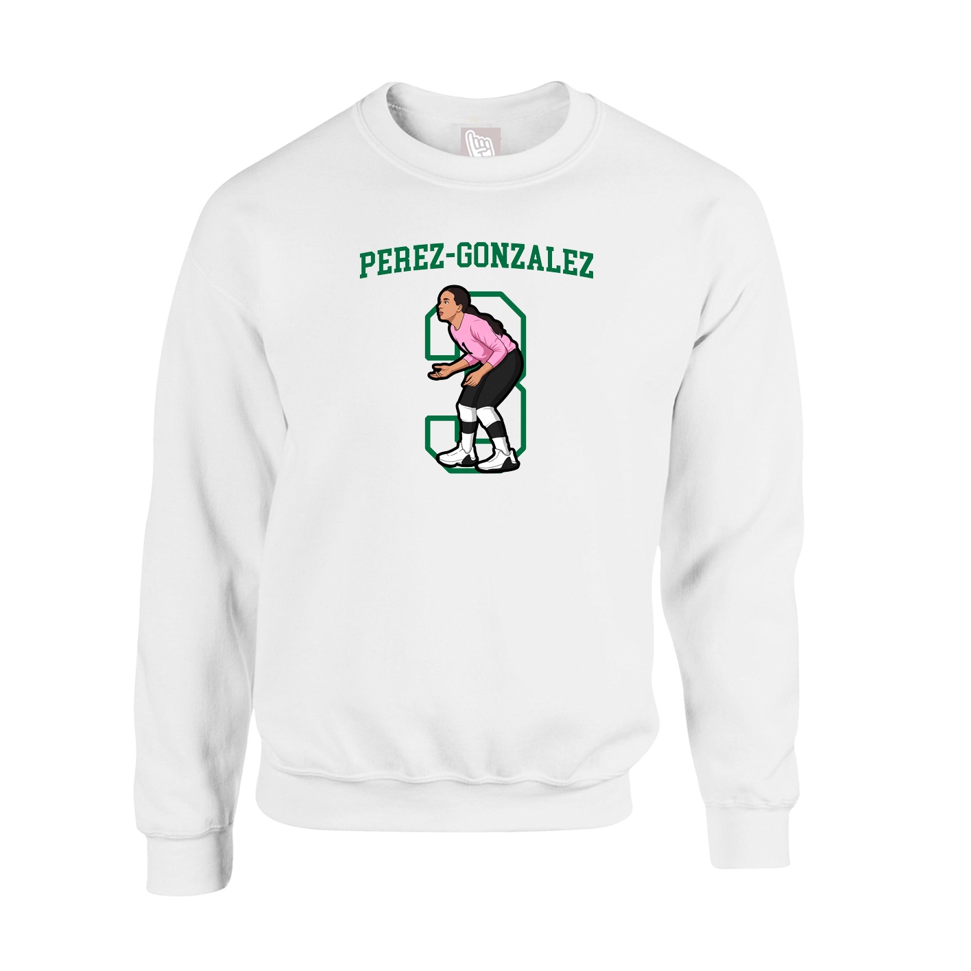 Fleece Crew — Shirsey in White