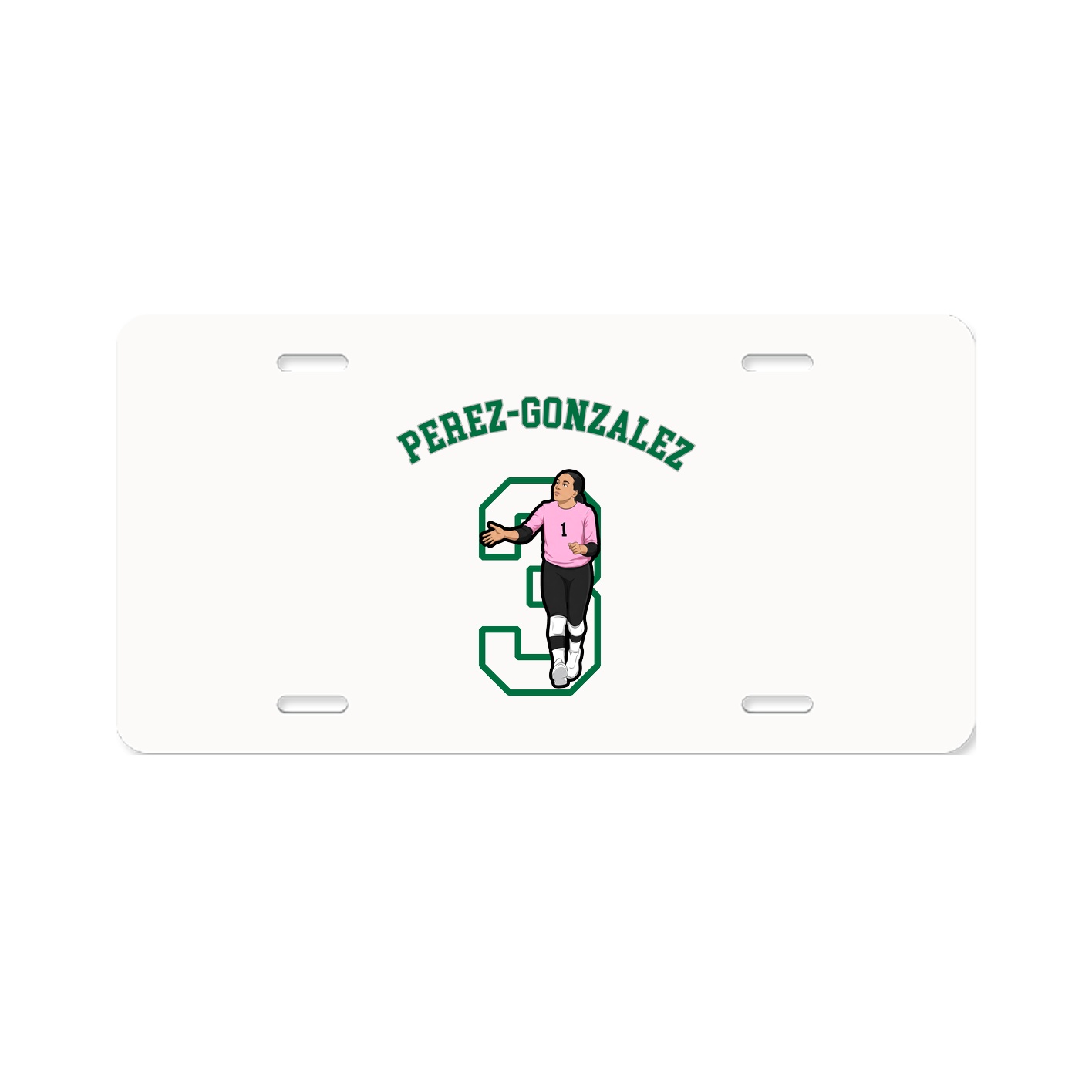 License Plate — Shirsey Arch in Classic