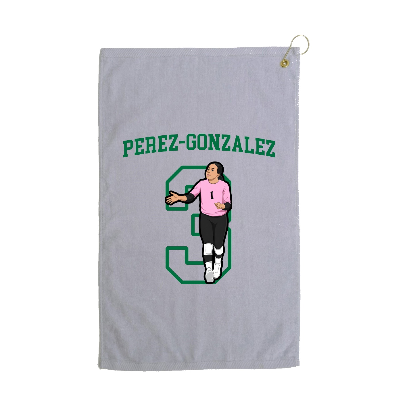 Golf Towel — Shirsey in Grey