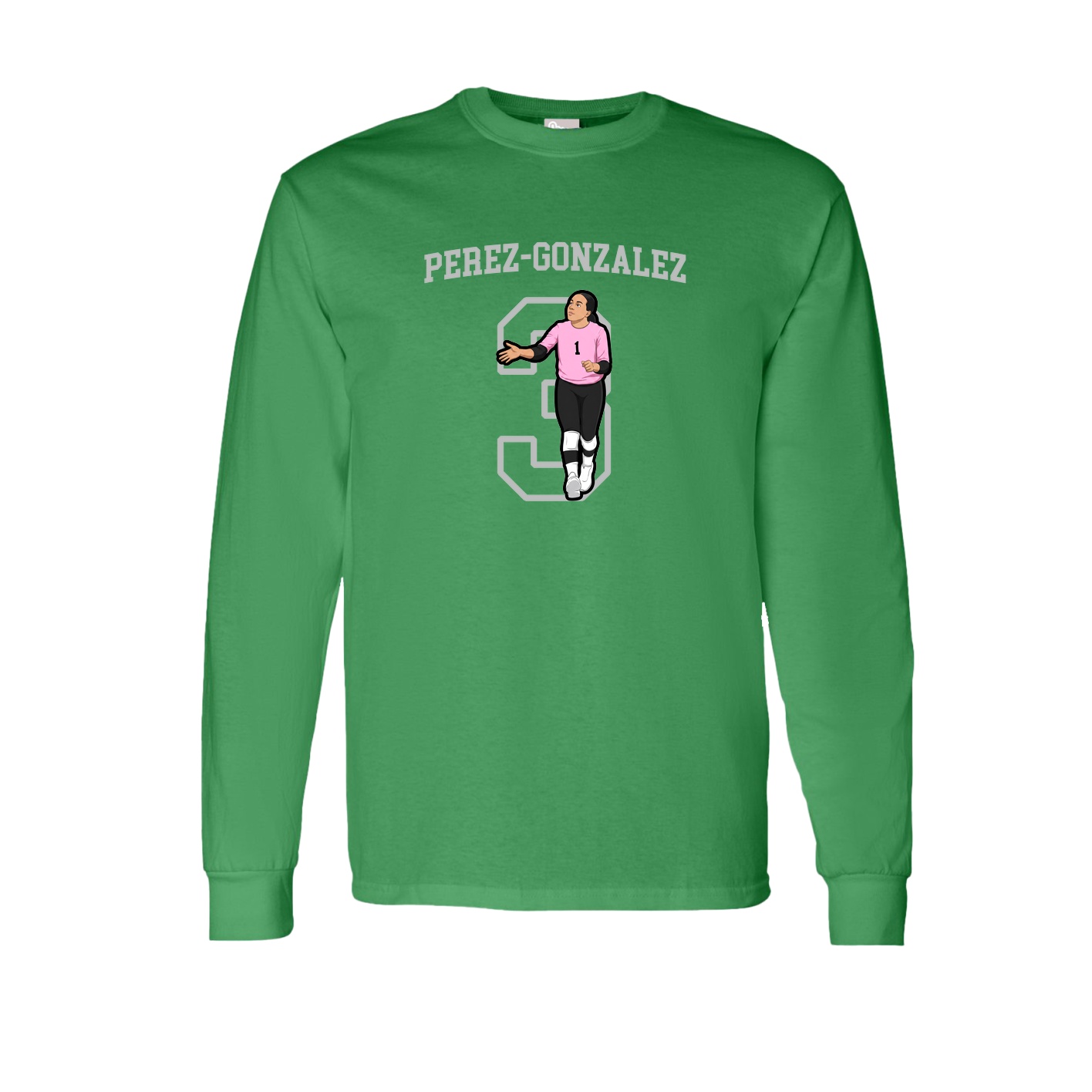 Long Sleeve Tee — Shirsey in Green