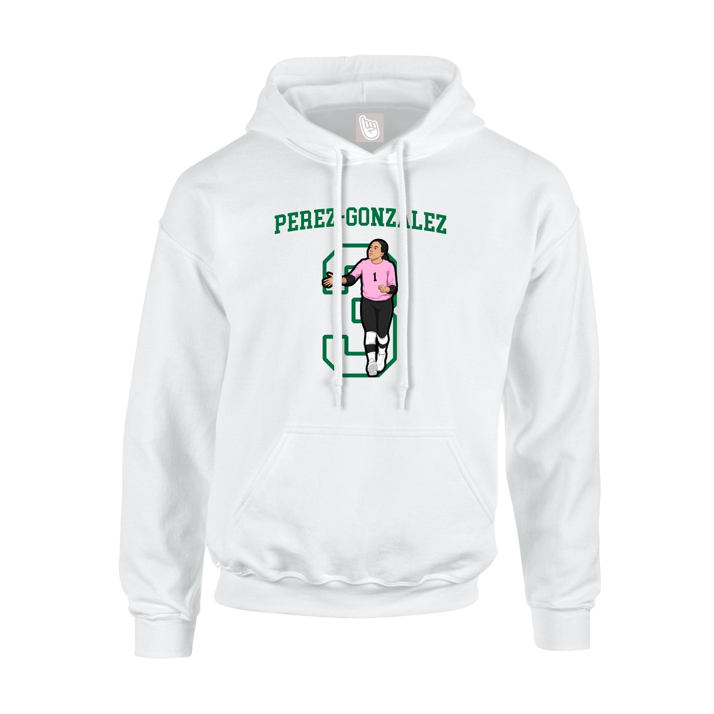 Youth Hoodie — Shirsey in White