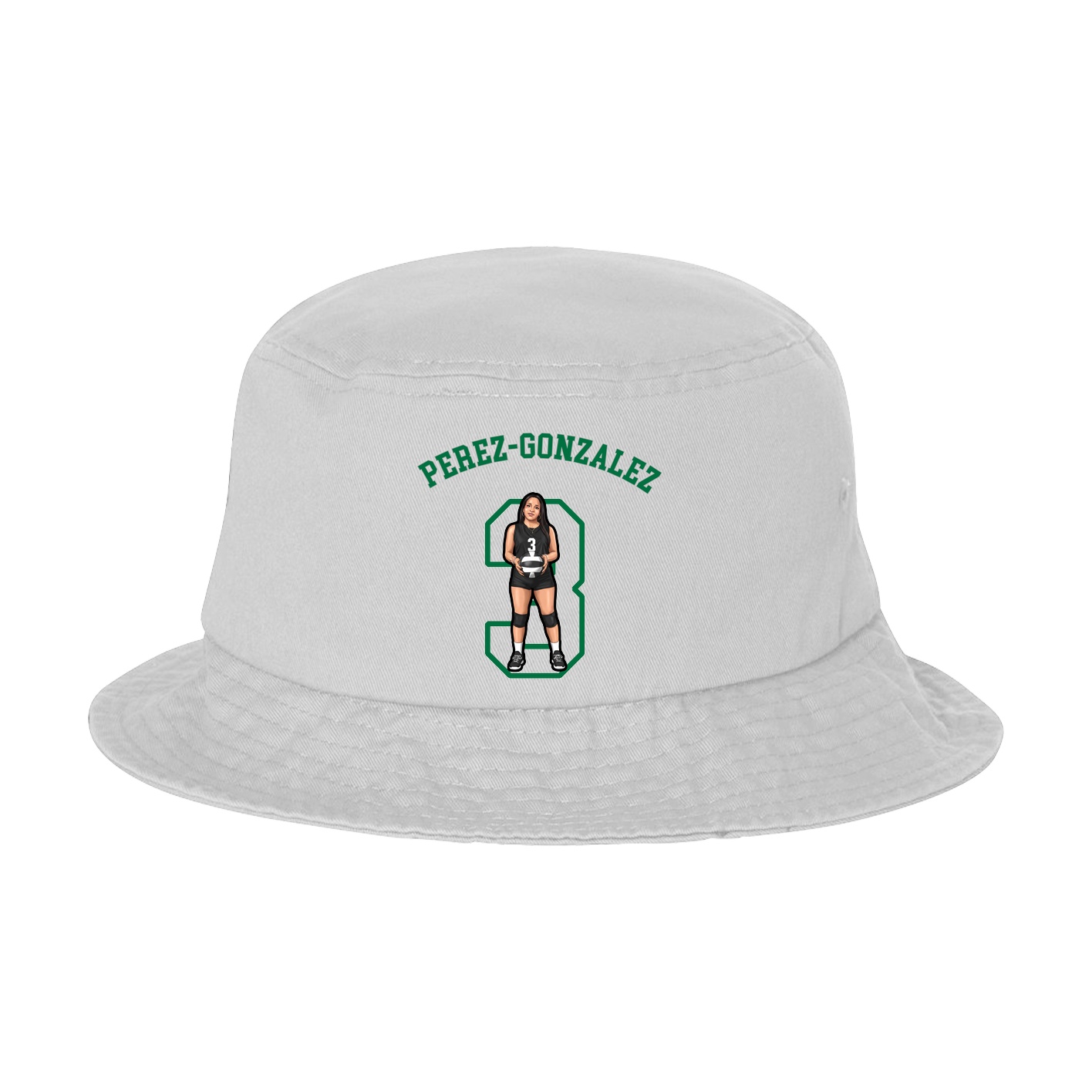 Bucket Cap — Shirsey Arch in White
