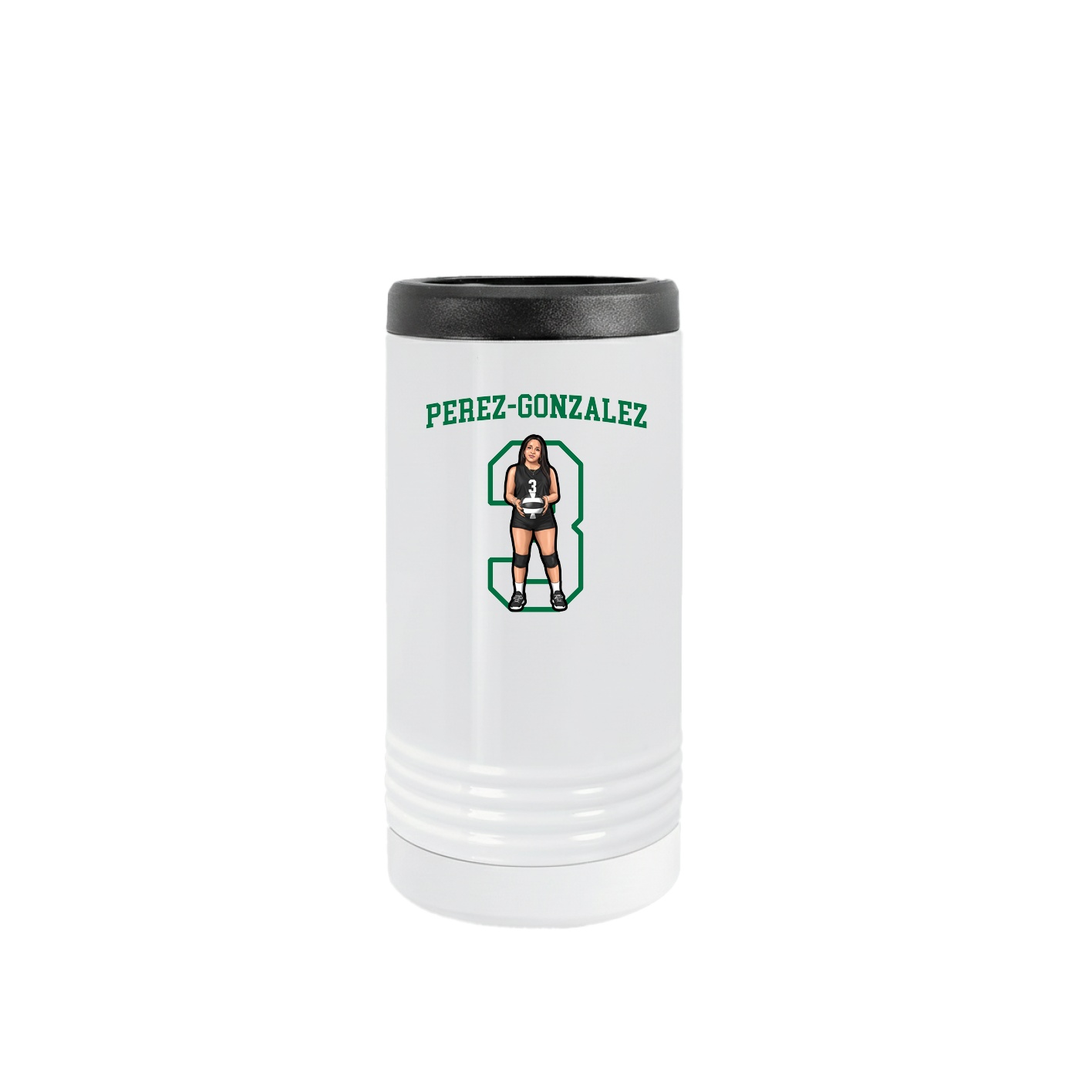 Slim Beverage Holder — Shirsey in White