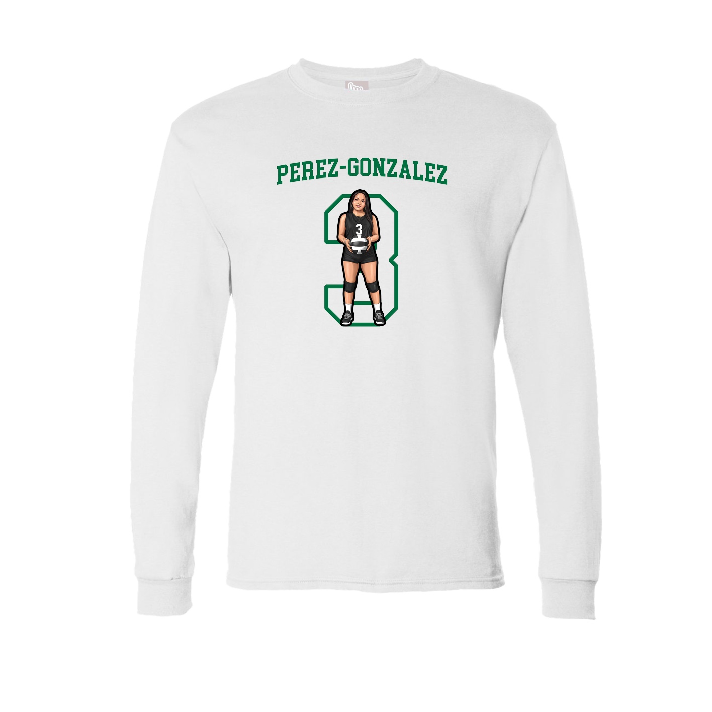 Long Sleeve Tee — Shirsey in White