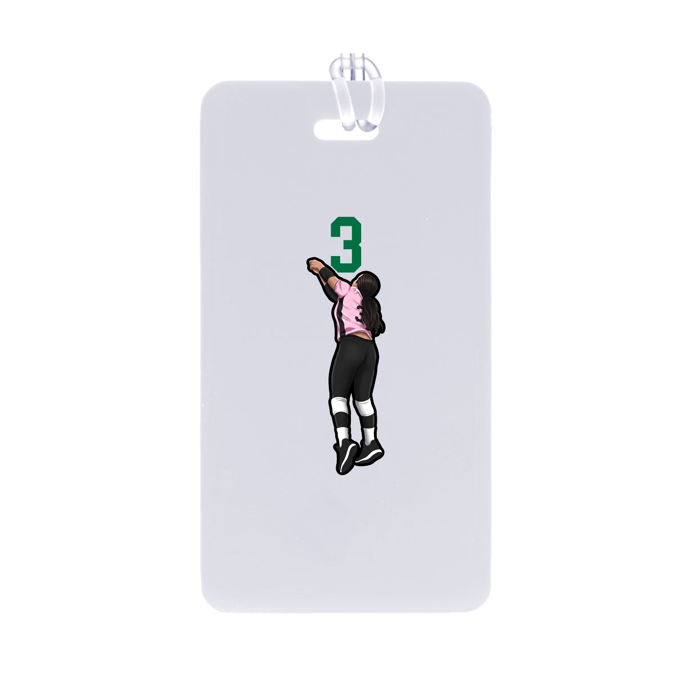 Bag Tag — Number Top in Classic