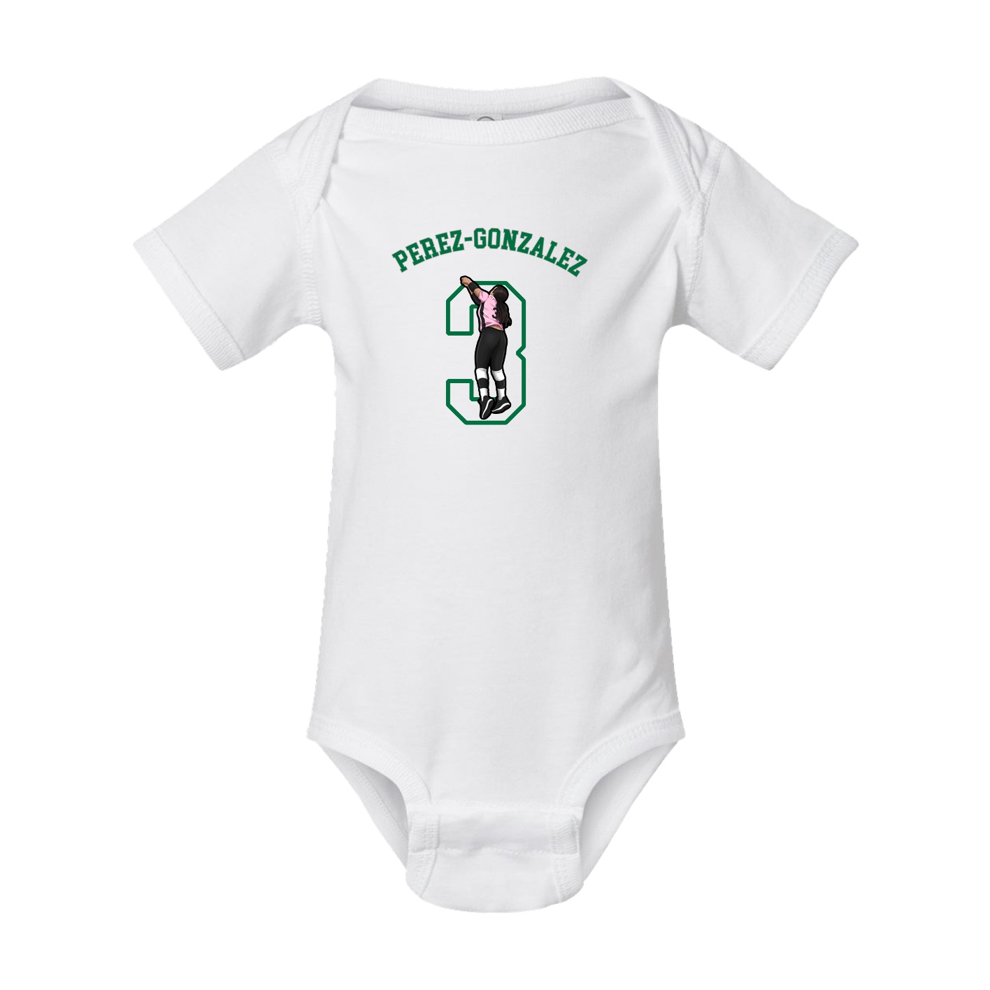 Baby Onesie — Shirsey Arch in White