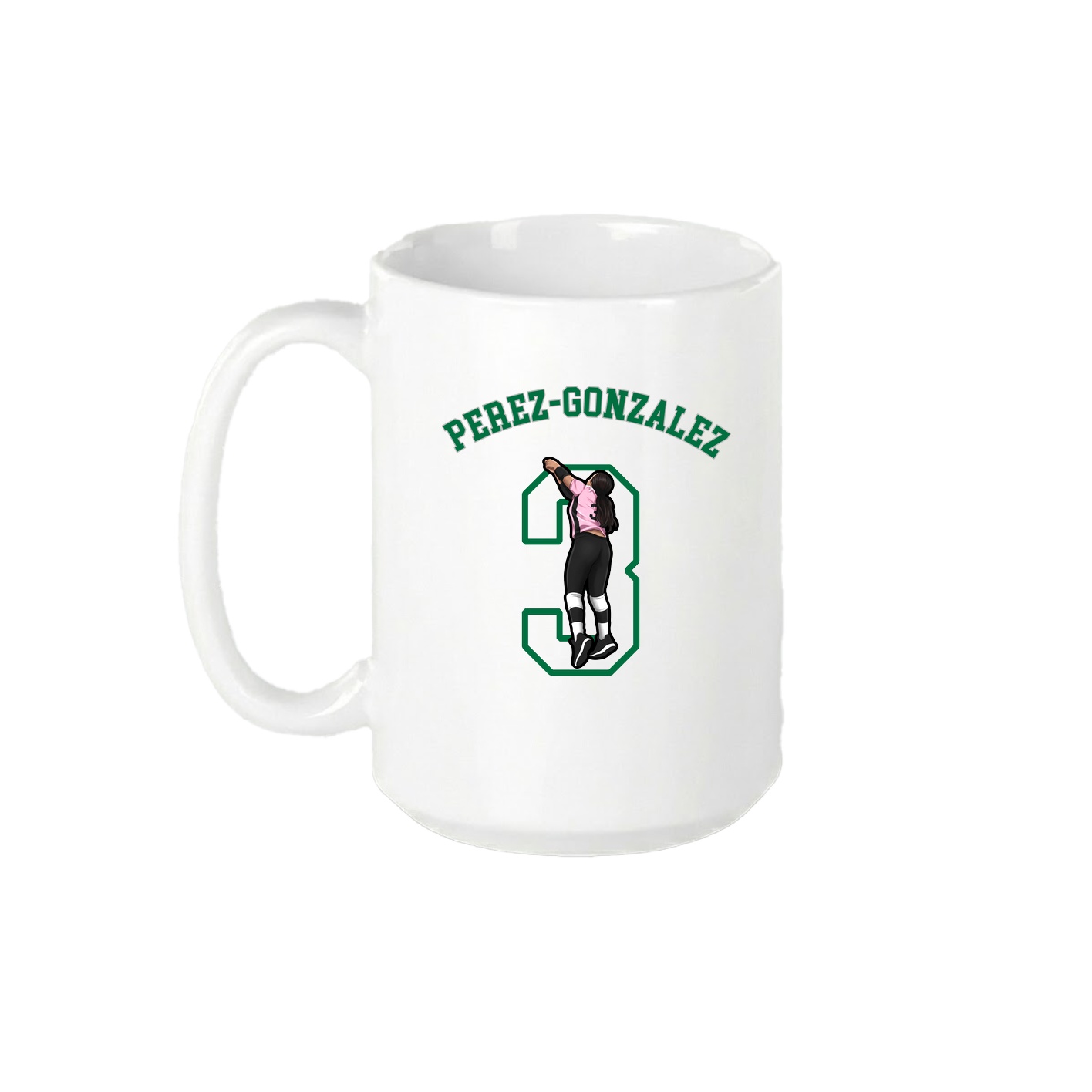 15oz Coffee Mug — Shirsey Arch in White
