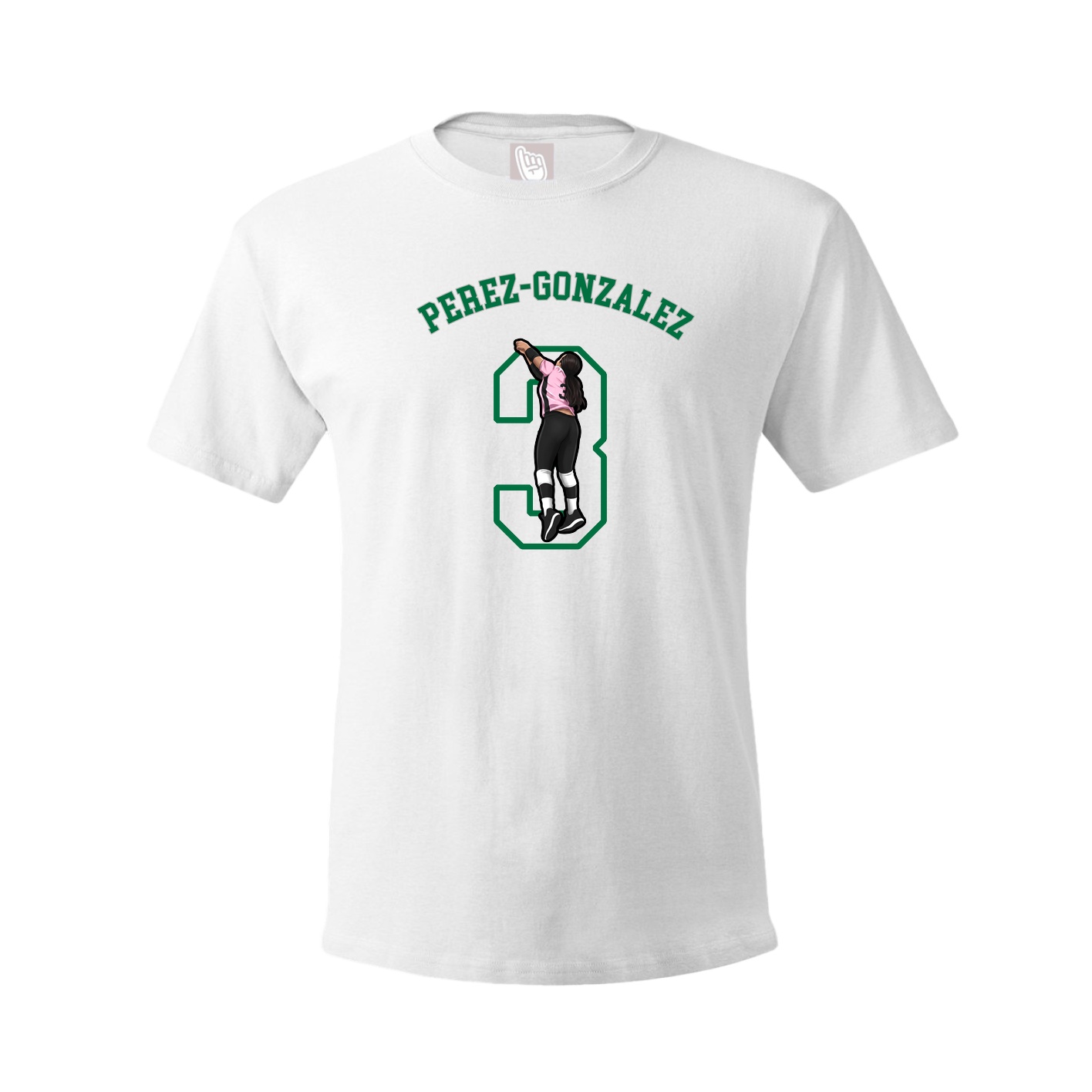 Youth Tee — Shirsey Arch in White