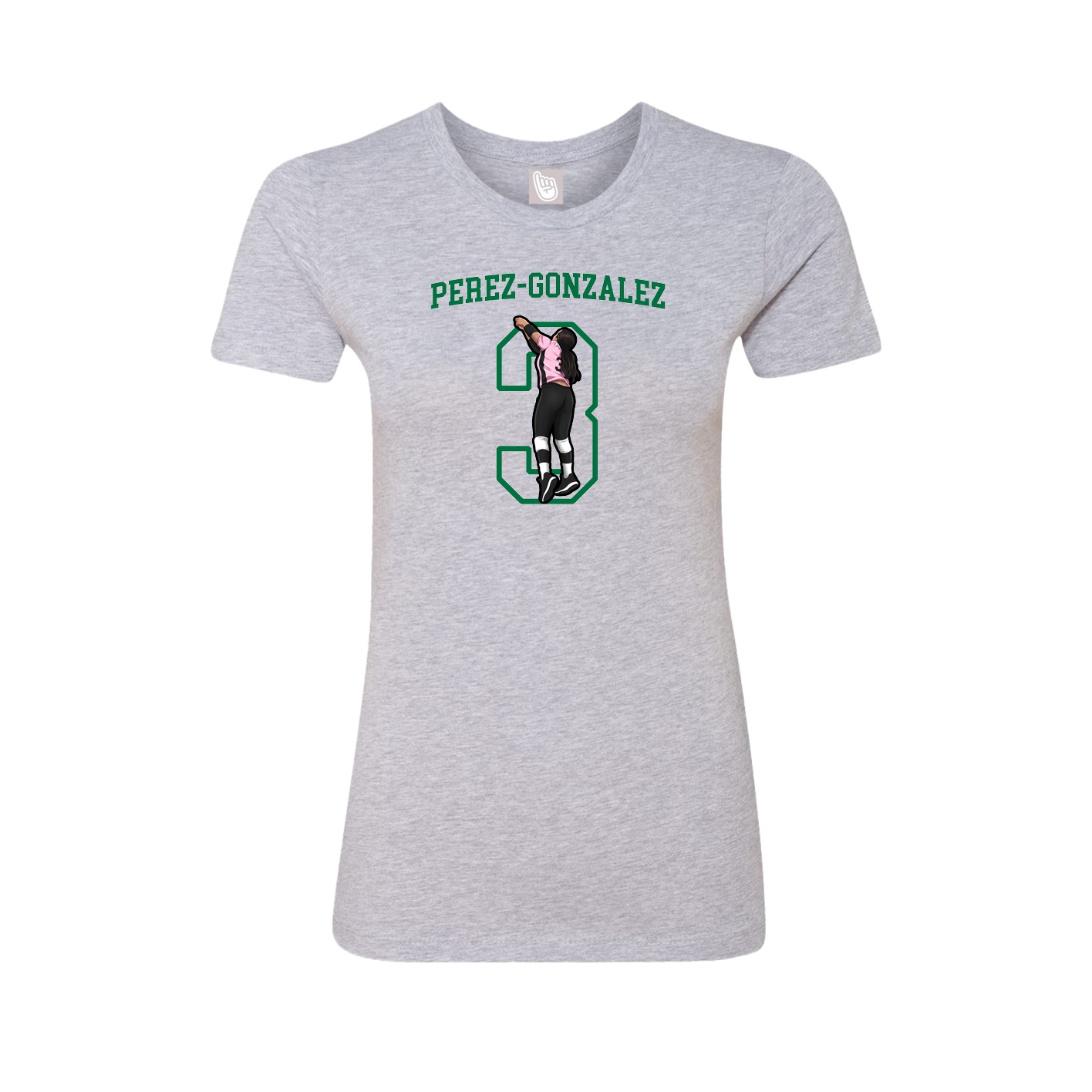 Womens Tee — Shirsey in Grey