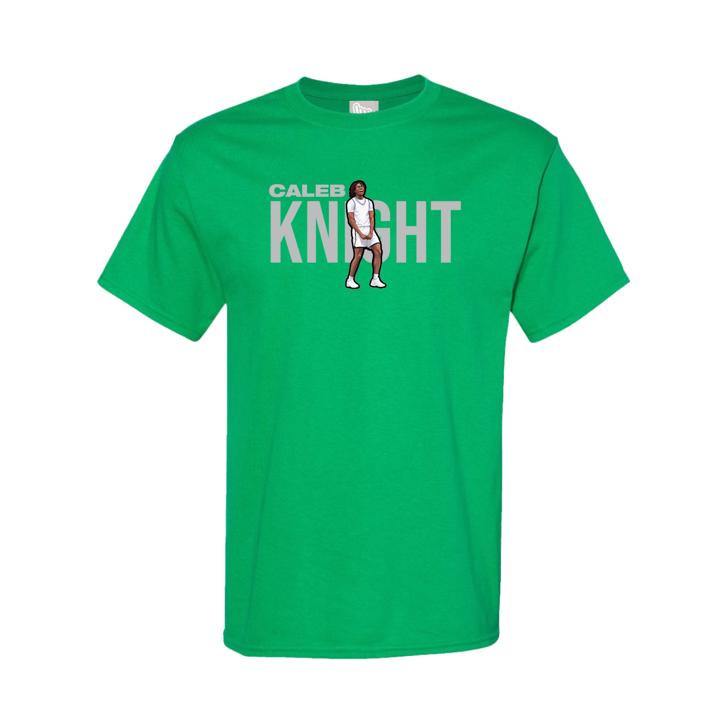 Youth Tee — Player Name in Green