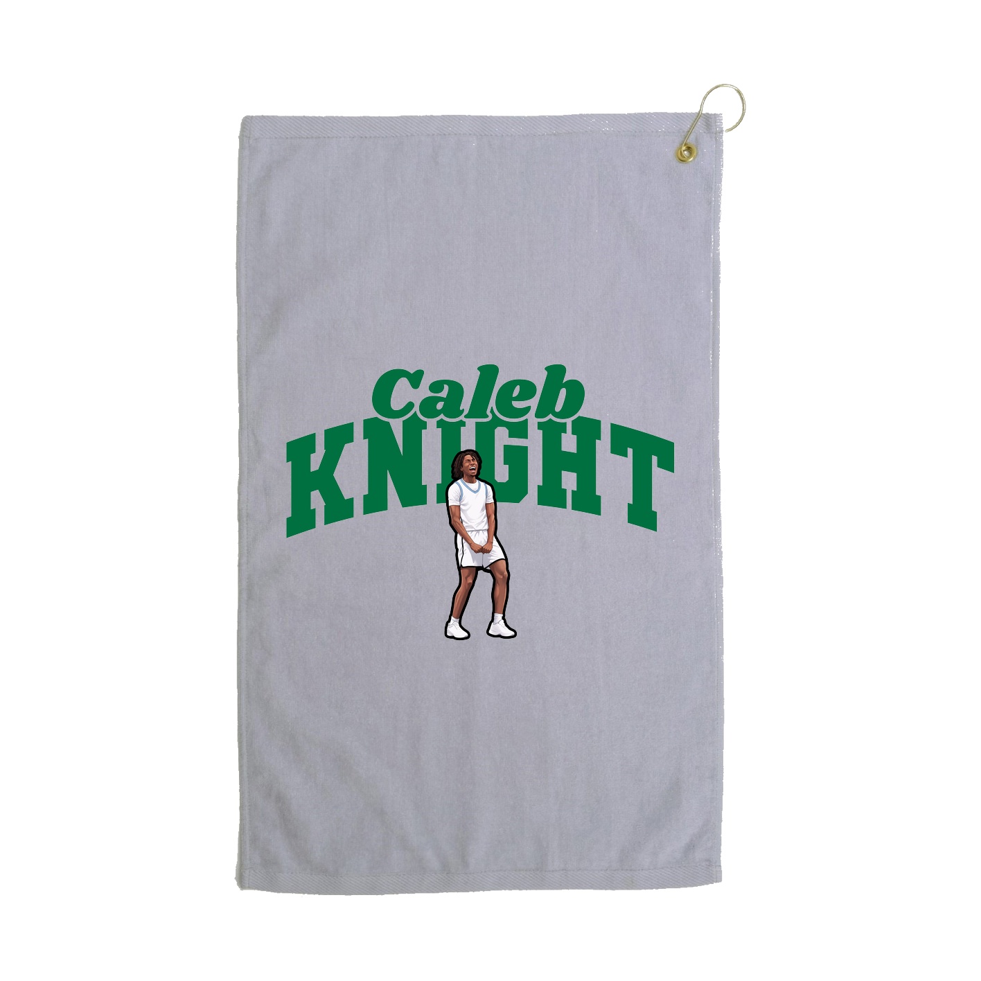 Golf Towel — Signature Arch in Grey