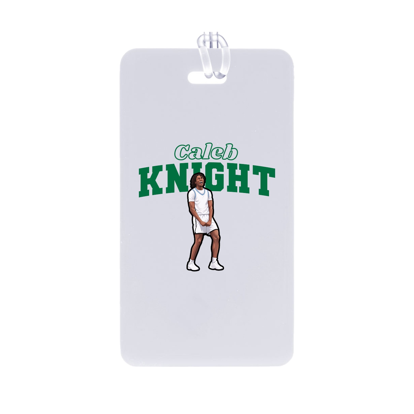 Bag Tag — Name Arch in Classic