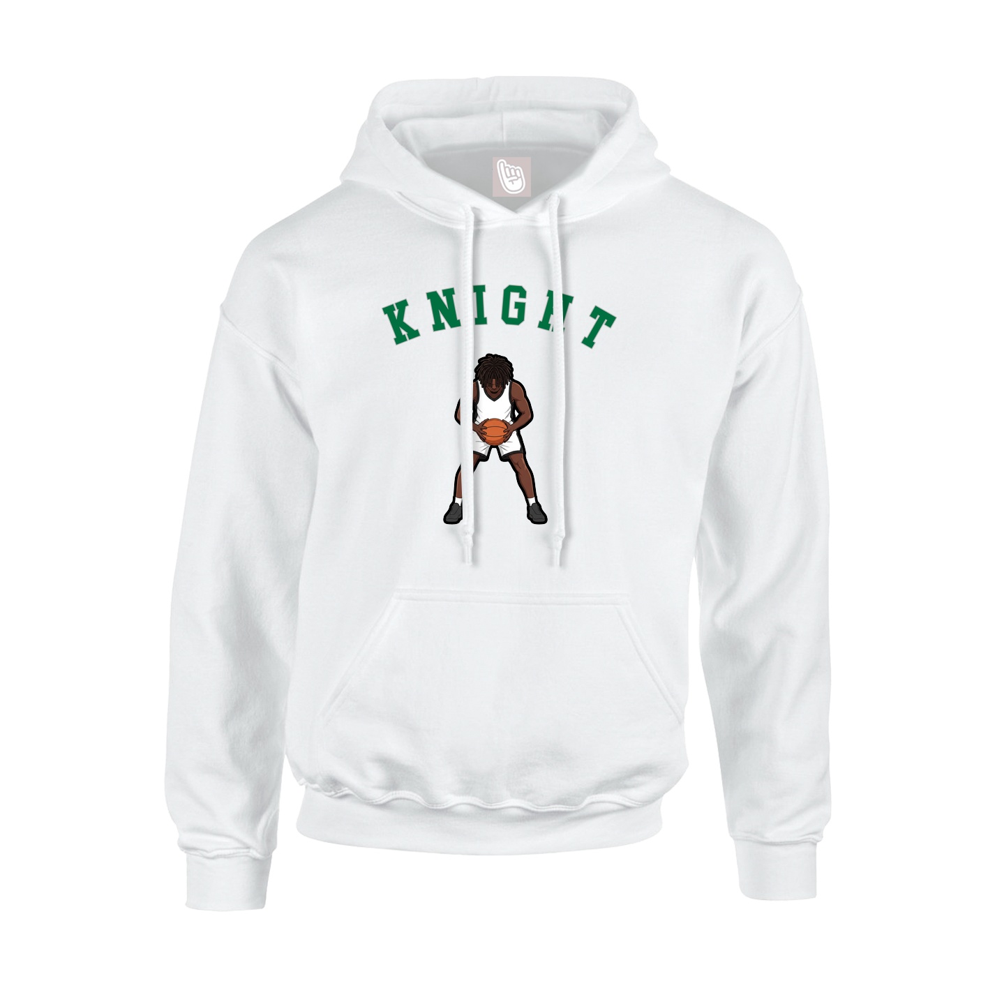 Hoodie — Shirsey Arch in White