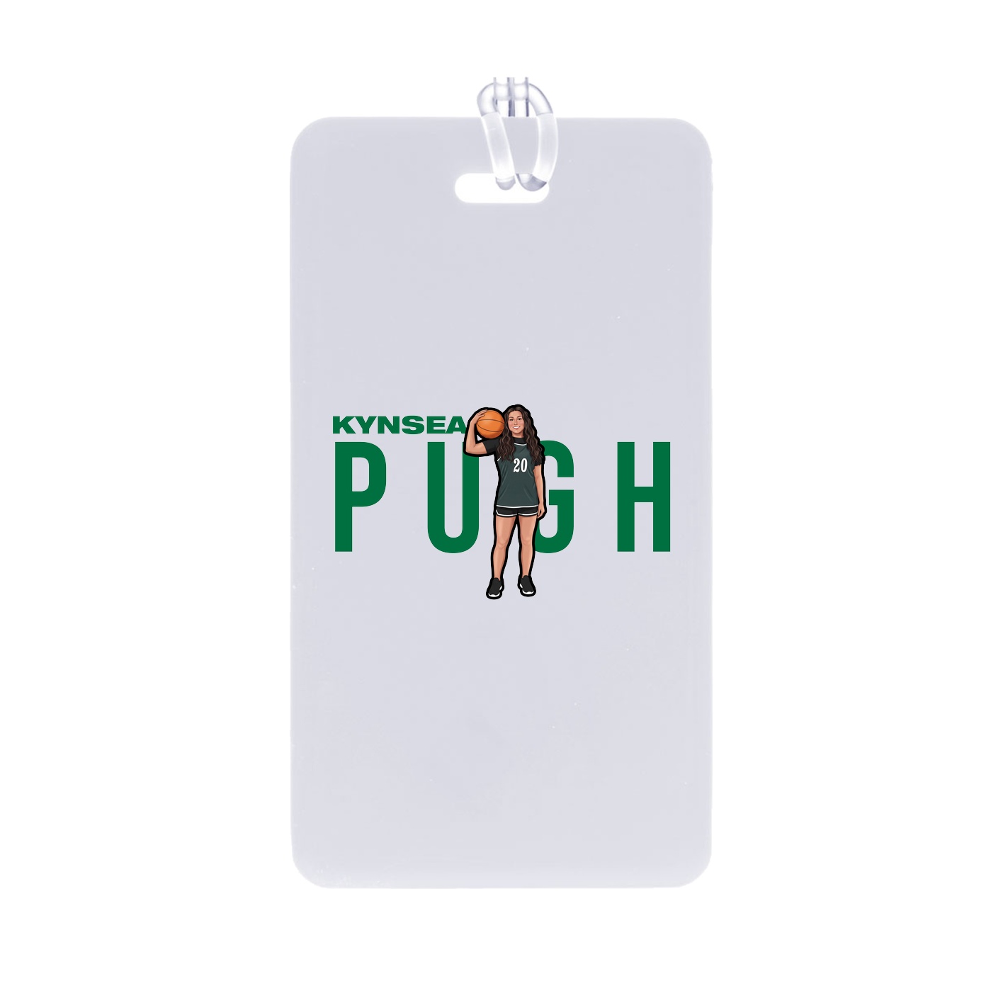 Bag Tag — Player Name in Classic