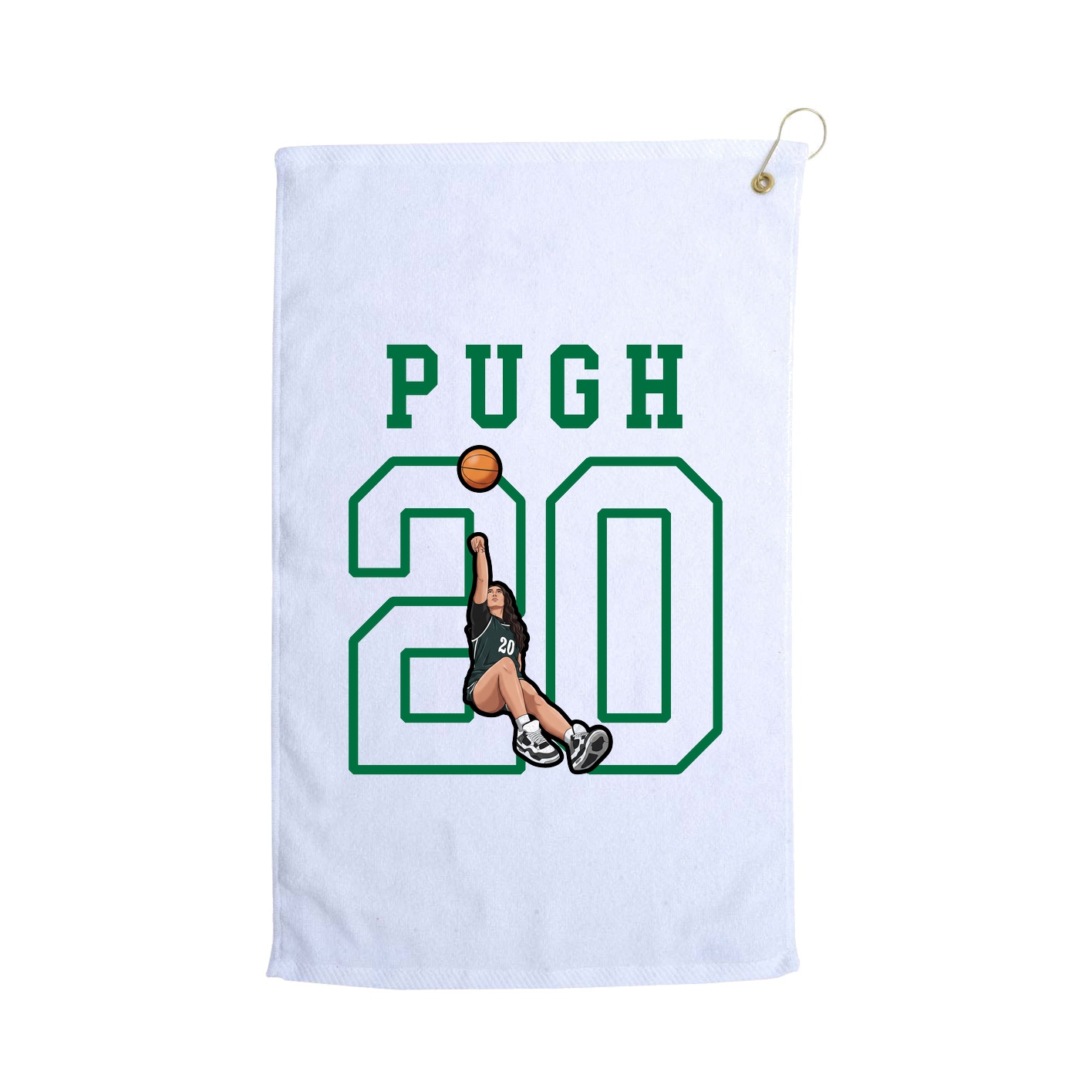 Golf Towel — Shirsey in White