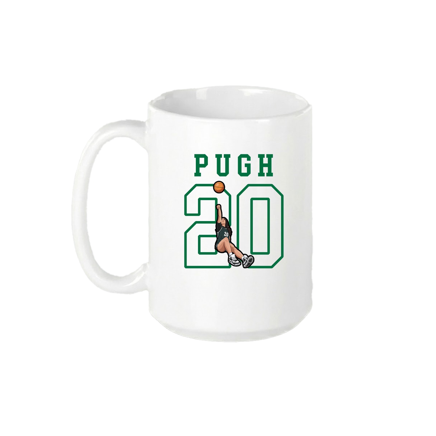 15oz Coffee Mug — Shirsey in White