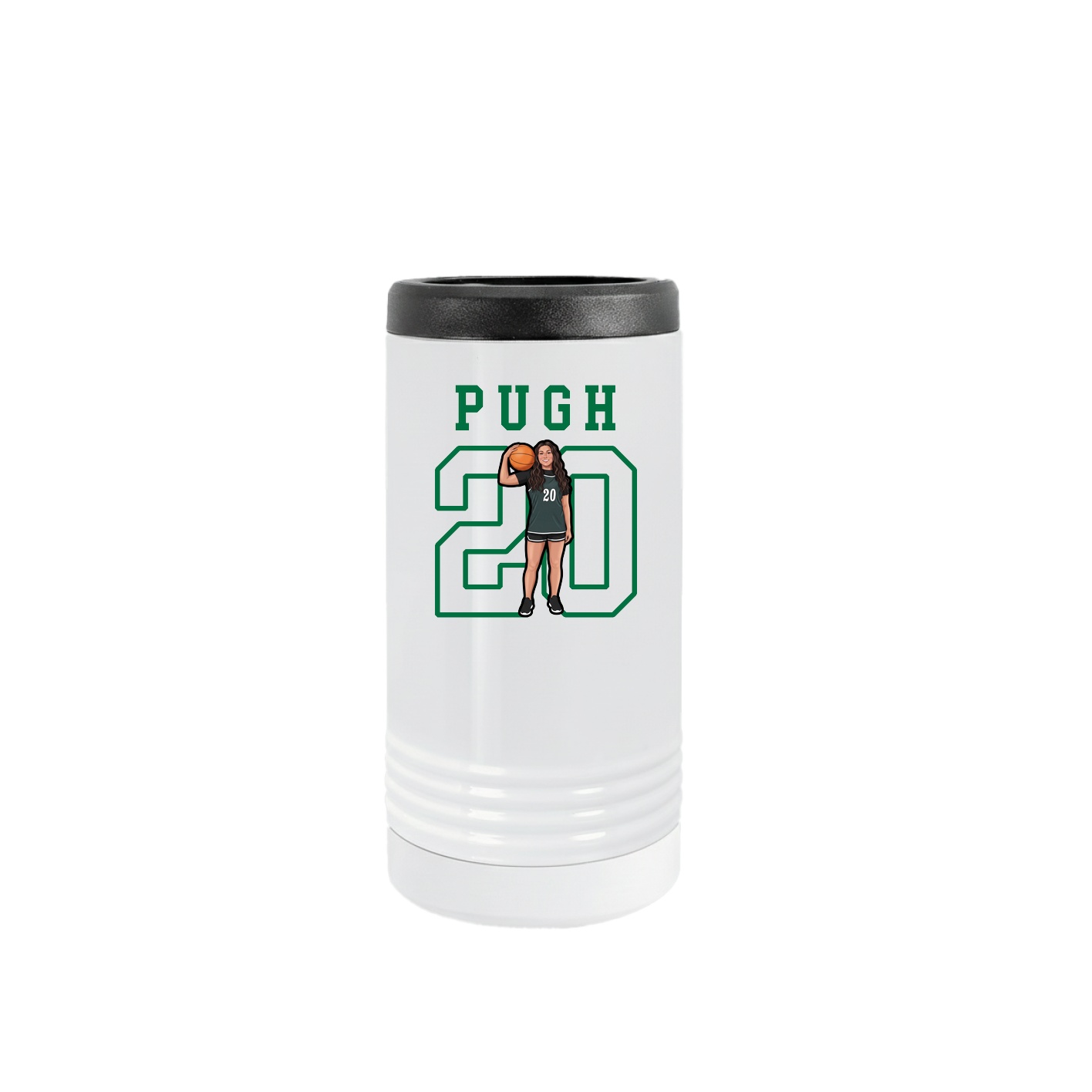 Slim Beverage Holder — Shirsey in White