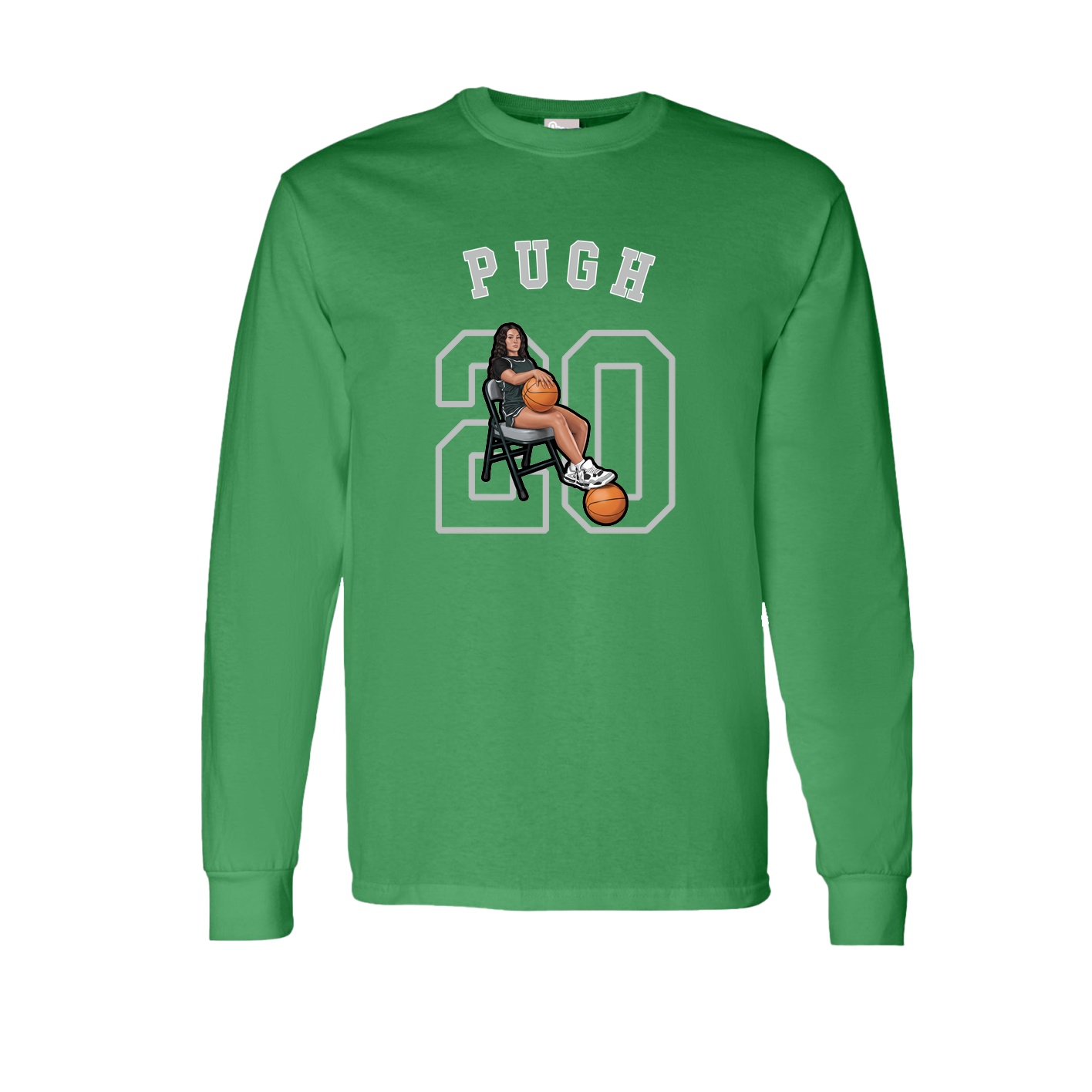 Long Sleeve Tee — Shirsey Arch in Green