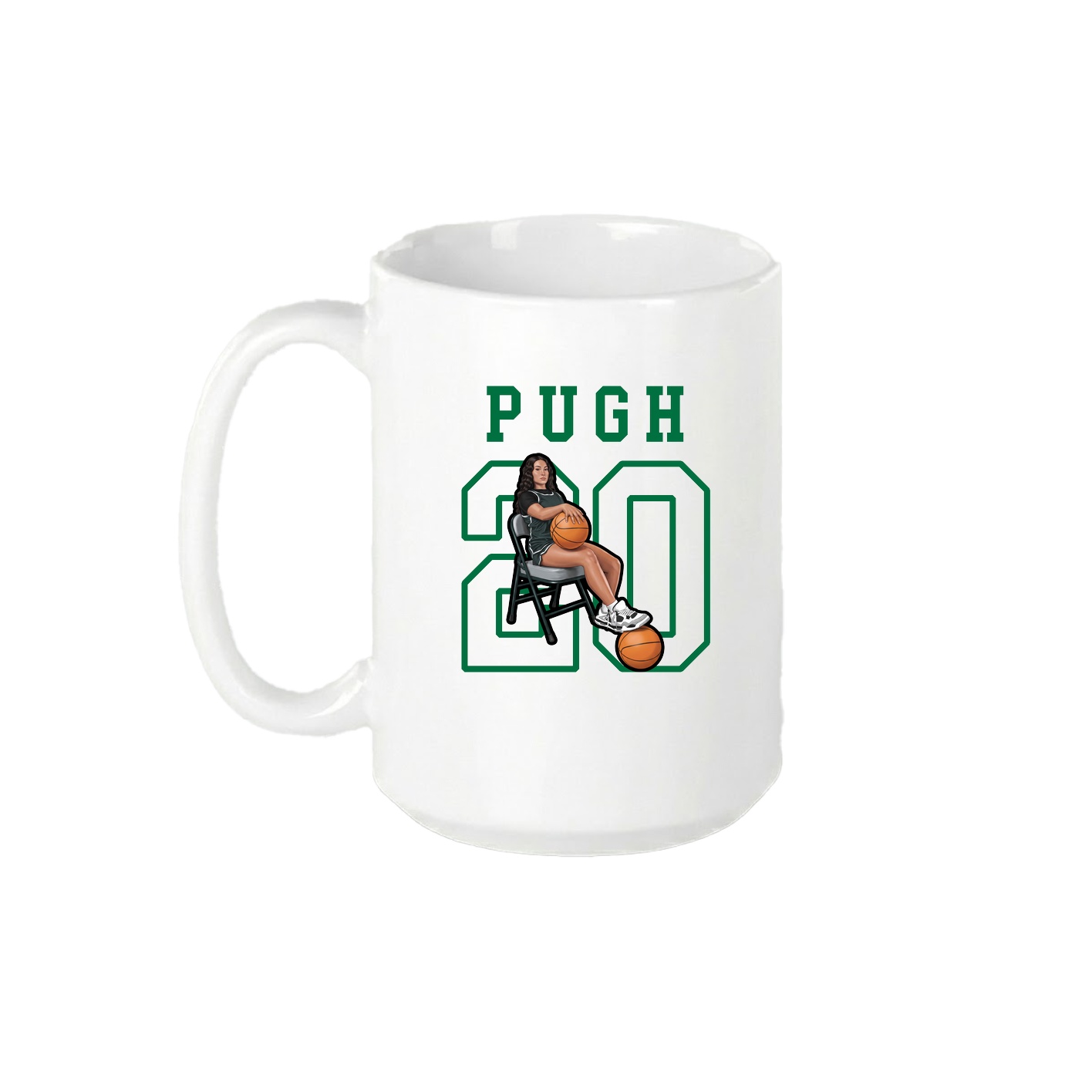 15oz Coffee Mug — Shirsey in White