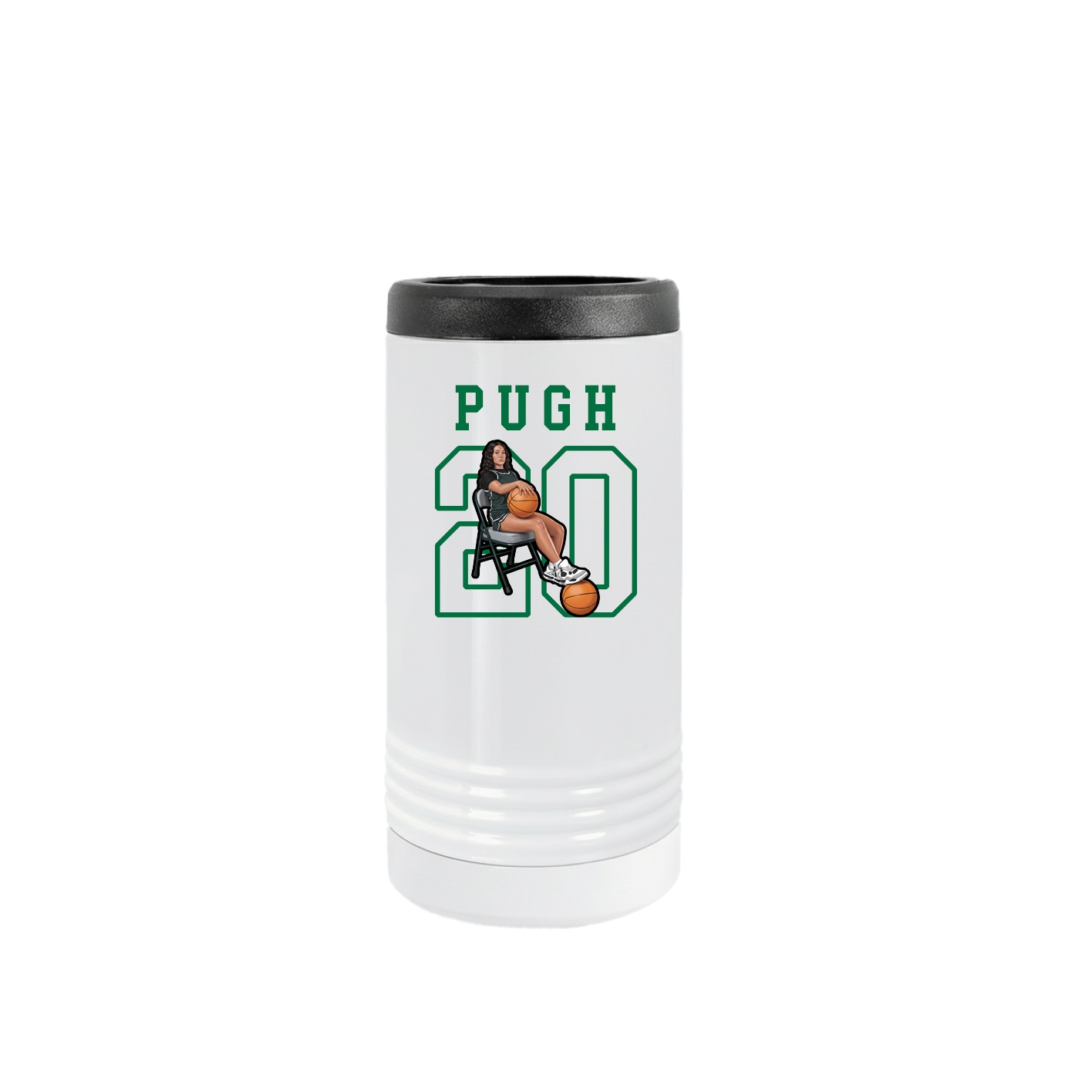 Slim Beverage Holder — Shirsey in White