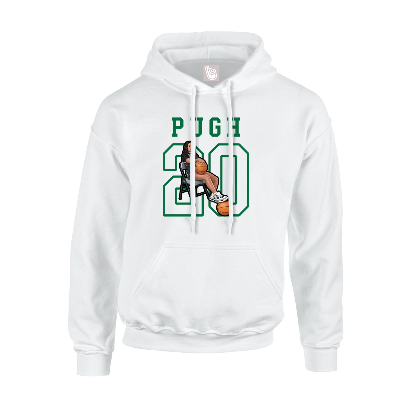 Youth Hoodie — Shirsey in White