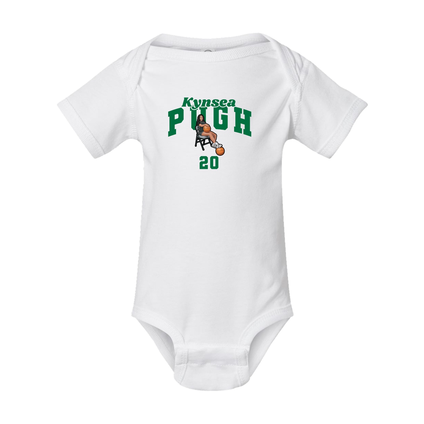 Baby Onesie — Signature Arch in White