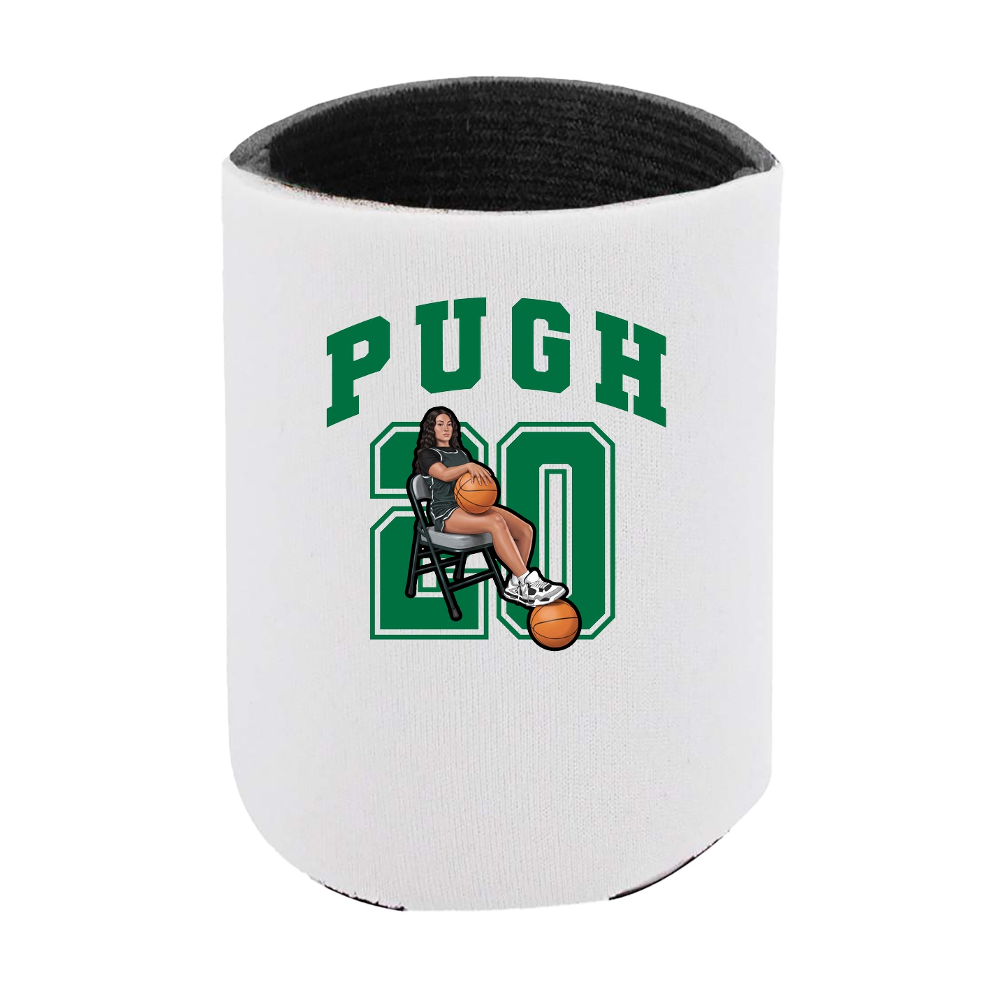 Can Holder — Number in White