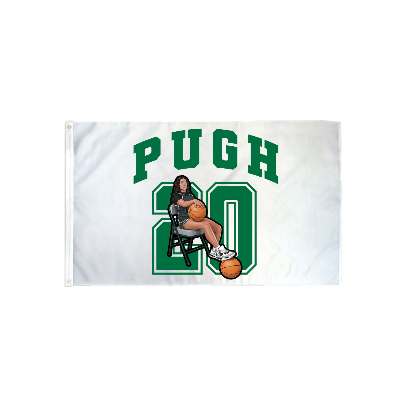 3x5 Flag — Number in Classic