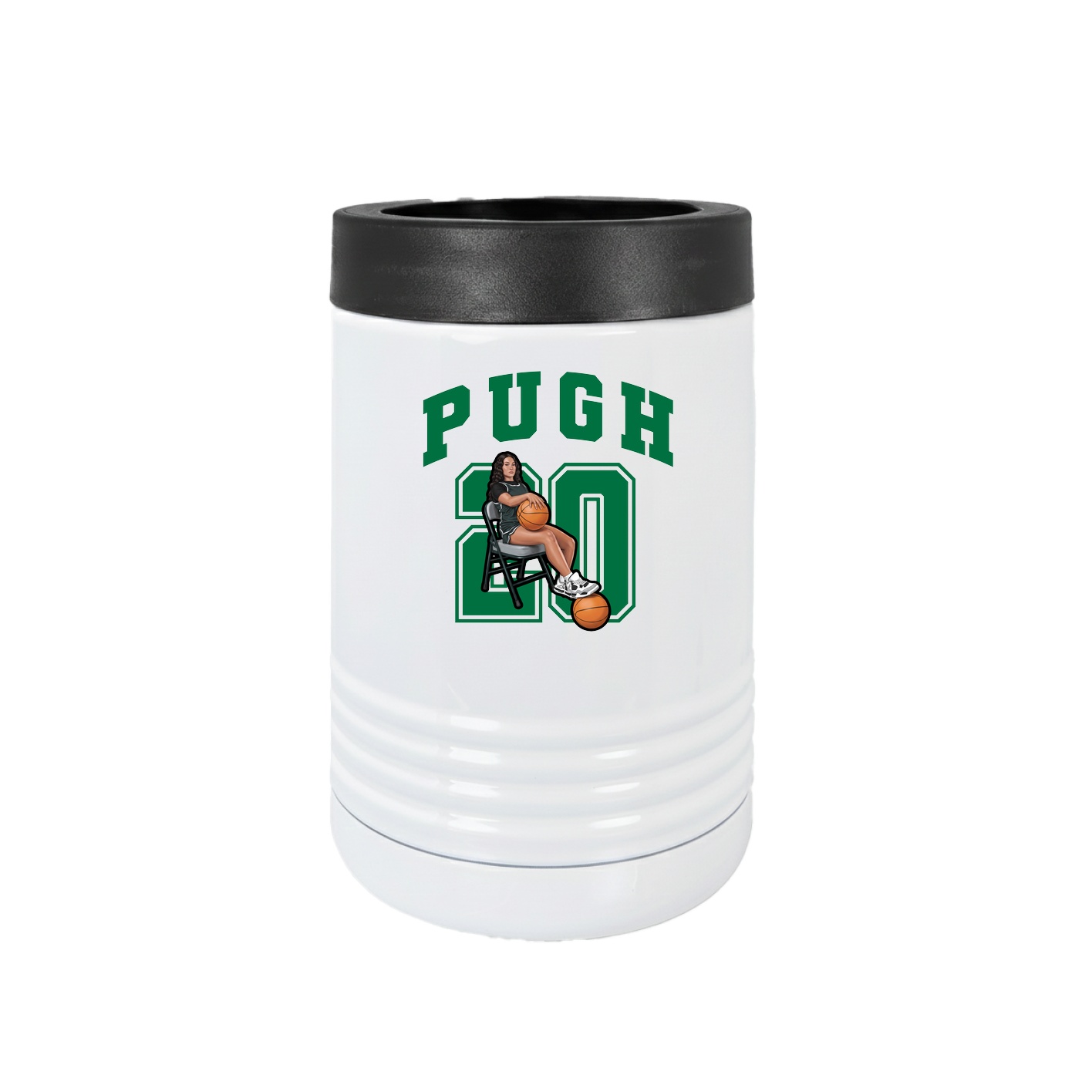 Beverage Holder — Number in White