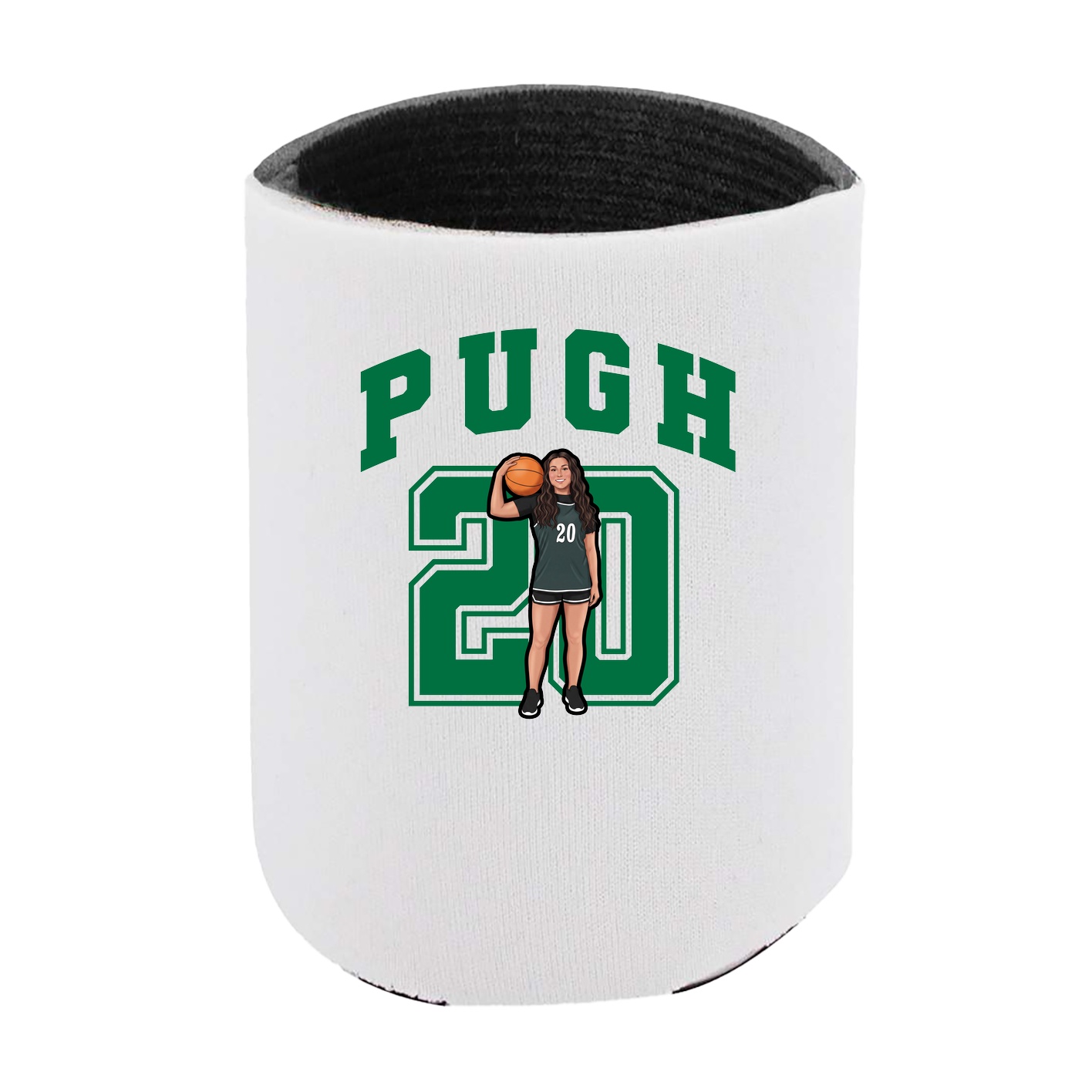 Can Holder — Number in White