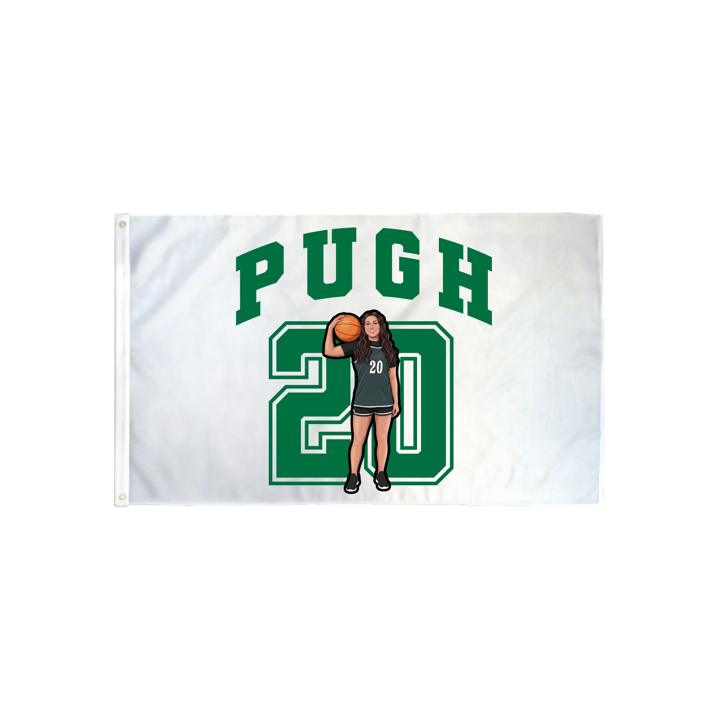 3x5 Flag — Number in Classic