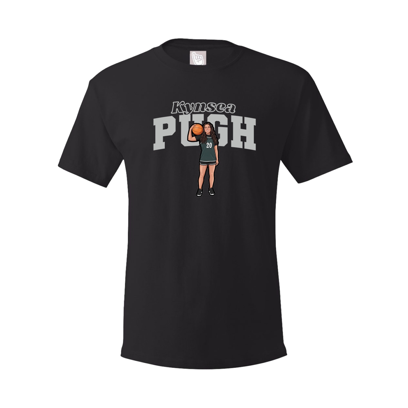Tee — Name Arch in Black