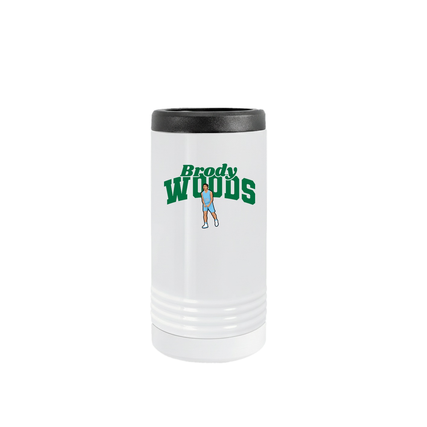 Slim Beverage Holder — Signature Arch in White
