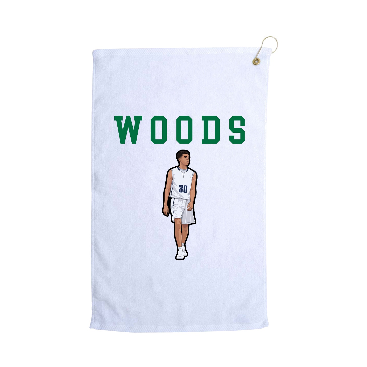 Golf Towel — Shirsey in White