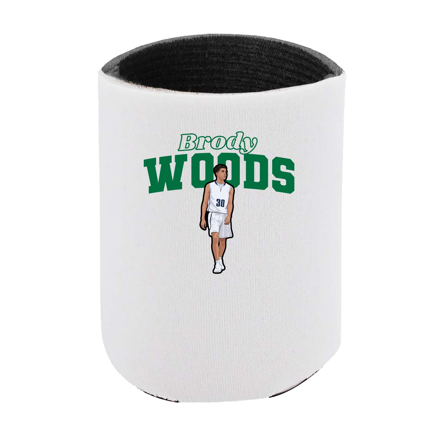 Can Holder — Name Arch in White