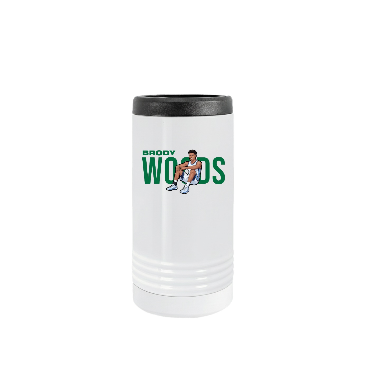 Slim Beverage Holder — Player Name in White