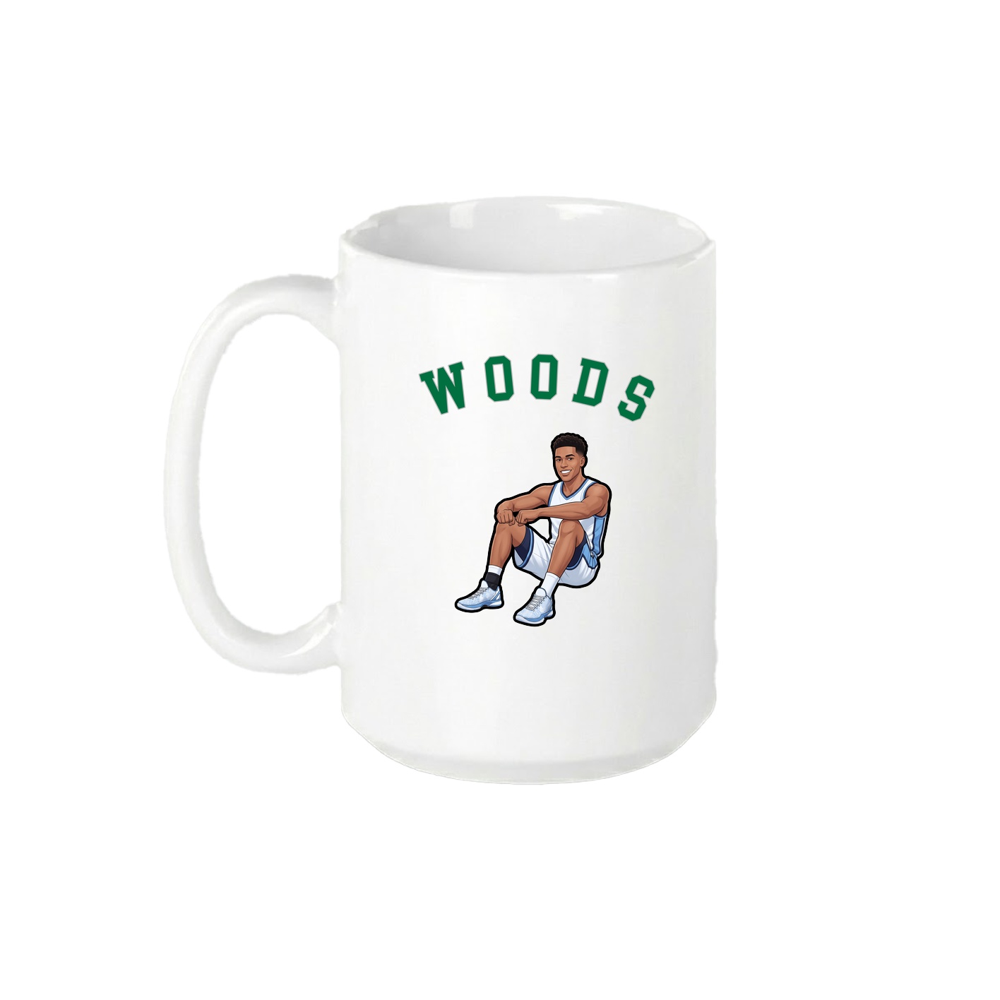 15oz Coffee Mug — Shirsey Arch in White