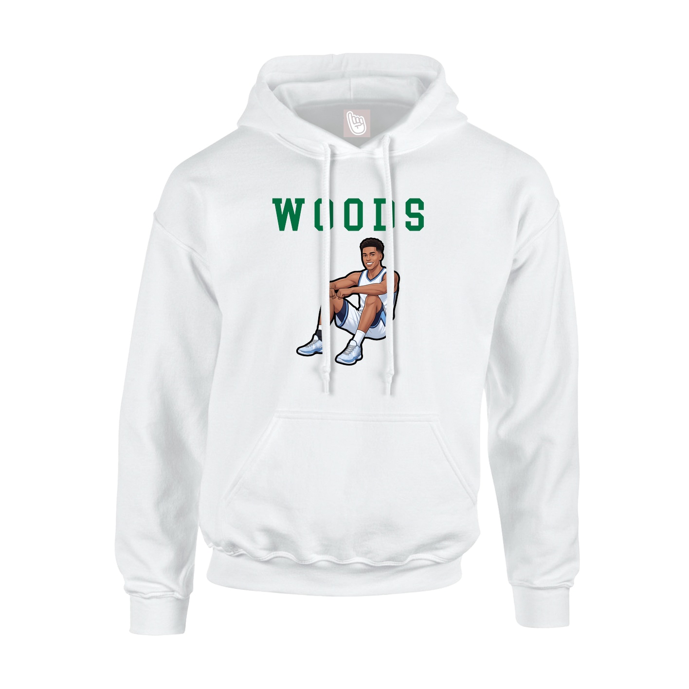 Youth Hoodie — Shirsey in White