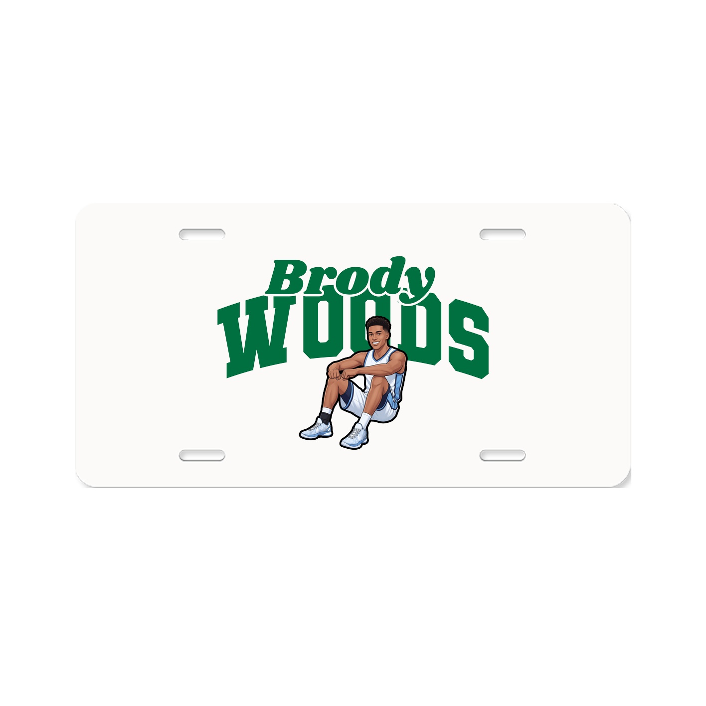 License Plate — Signature Arch in Classic