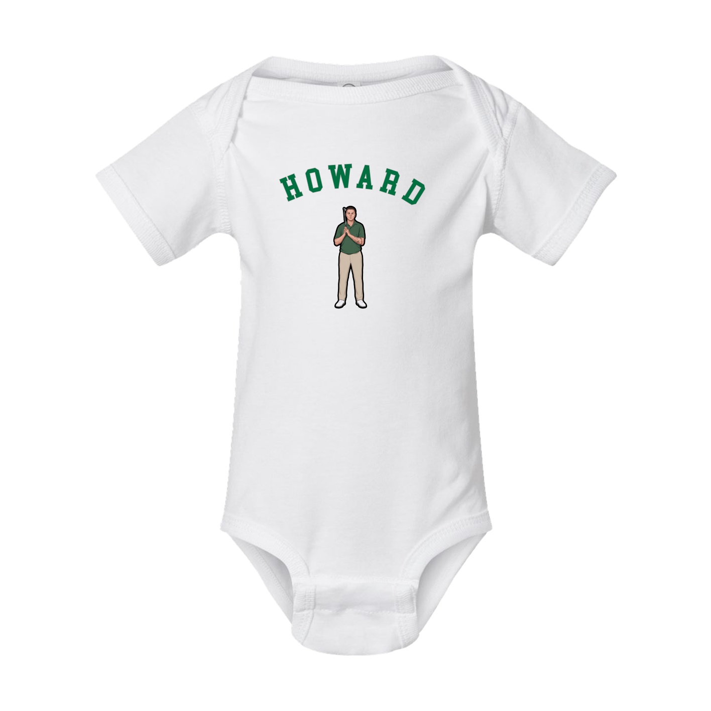 Baby Onesie — Shirsey Arch in White