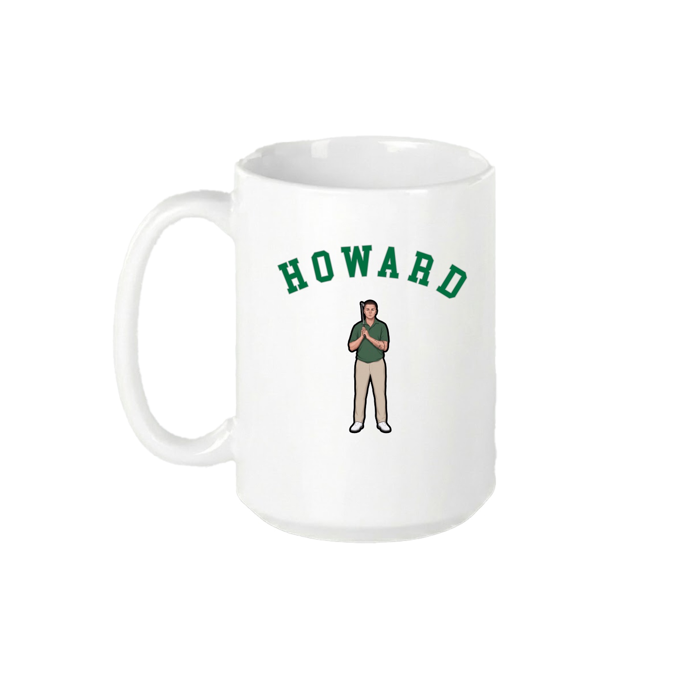 15oz Coffee Mug — Shirsey Arch in White