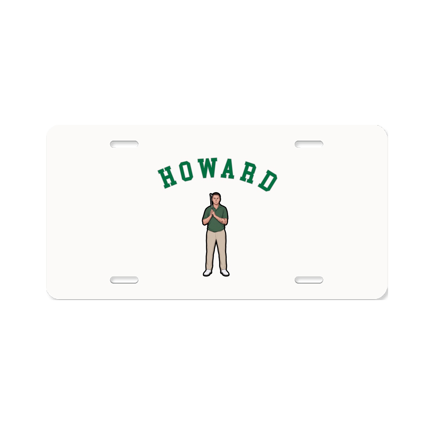 License Plate — Shirsey Arch in Classic