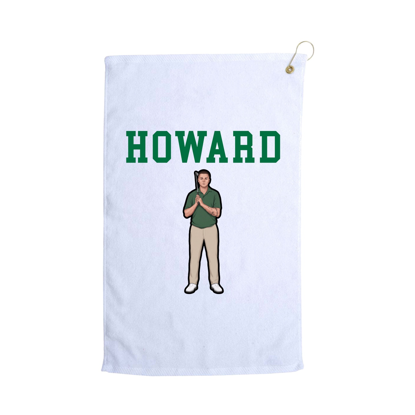Golf Towel — Shirsey in White