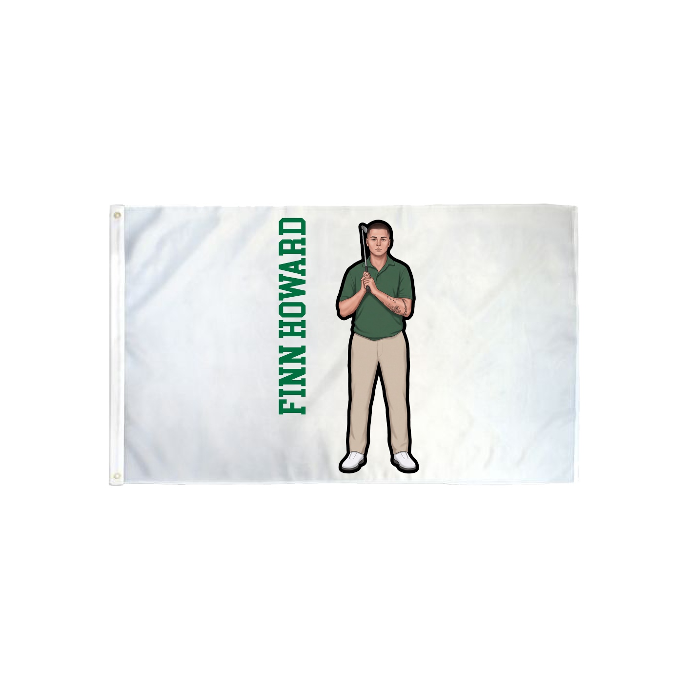 3x5 Flag — Name Vertical in Classic