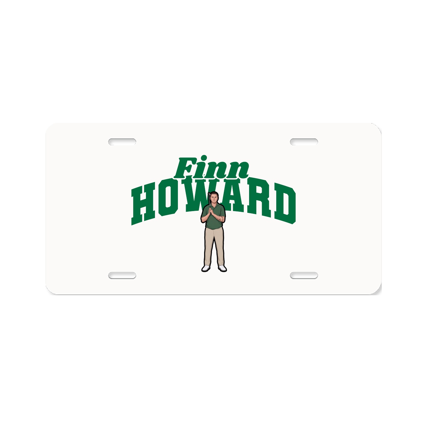 License Plate — Signature Arch in Classic