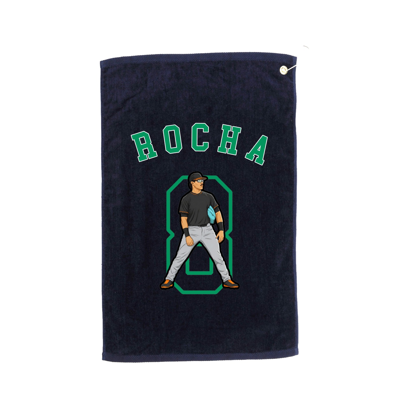 Golf Towel — Shirsey Arch in Navy